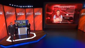 Budweiser Dream Goal winner chosen