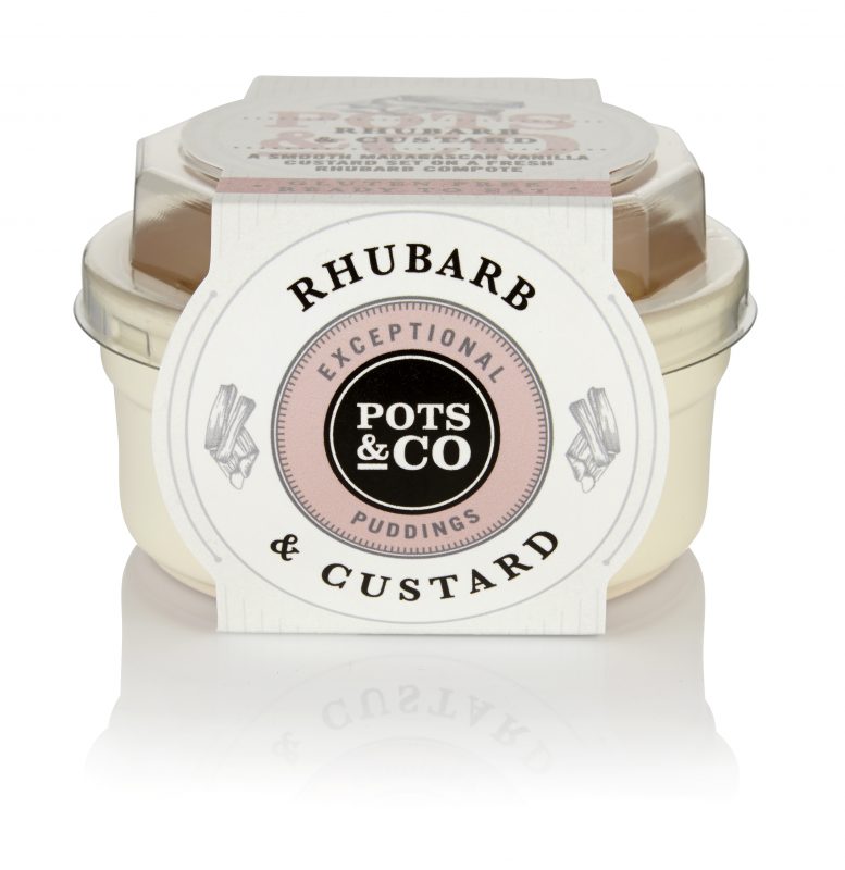 Pots & Co. extends range of puddings with new Rhubarb & Custard Pot